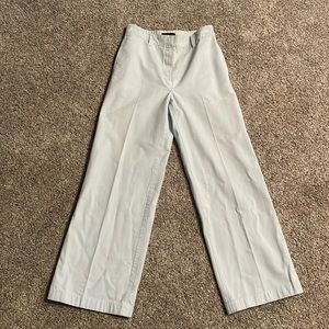 The Row high waisted cotton trouser